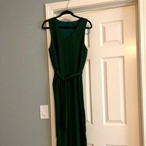 Banana Republic Green Crepe Jumpsuit